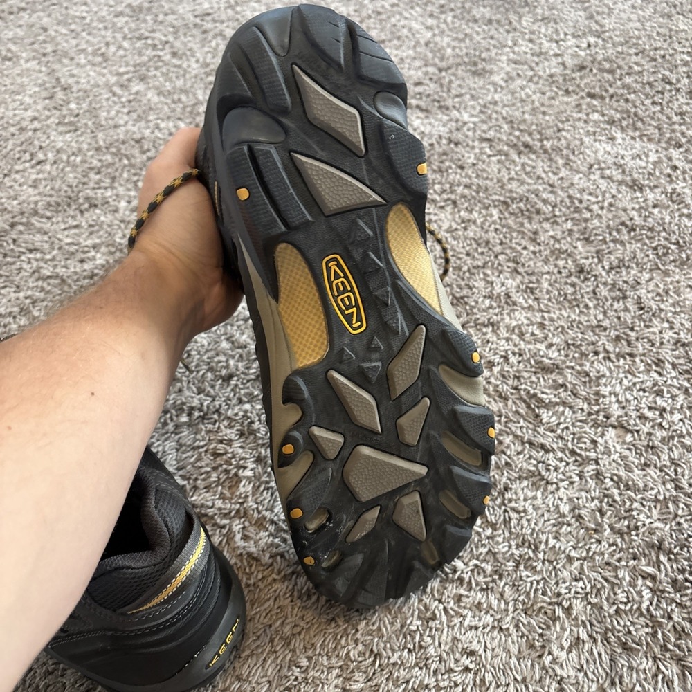 KEEN Utility Lansing, Men's, Raven/Tawny Olive, Steel Toe, EH Hiker 13EE - Picture 5 of 10
